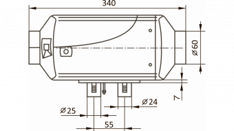 Avtoteplo 2D 12 В (2 кВт)